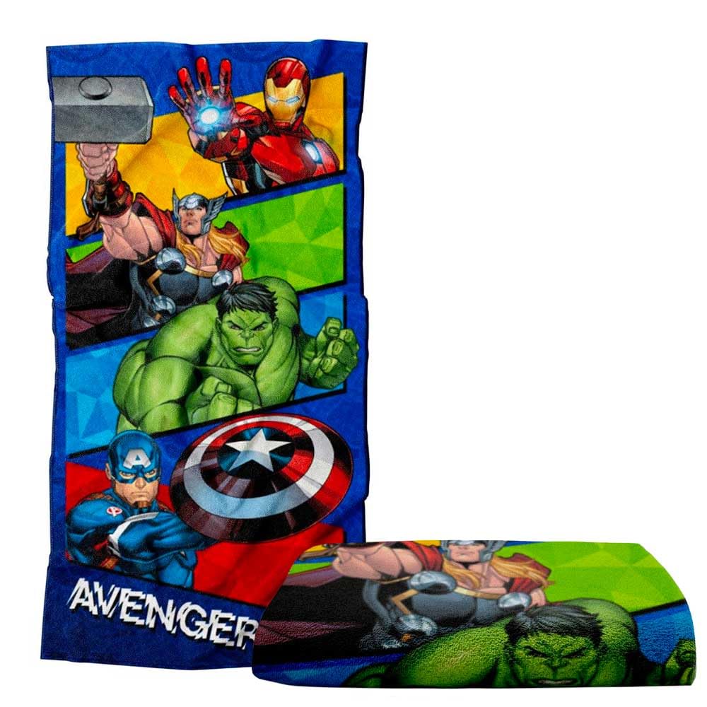 Providencia Toalla de Baño con Estampado de Personajes con Licencia - Pequeña - Avengers