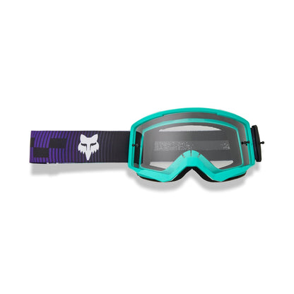 Fox Racing Main Kairos Goggles de Seguridad para Motocross - Einheitsgröße - morado