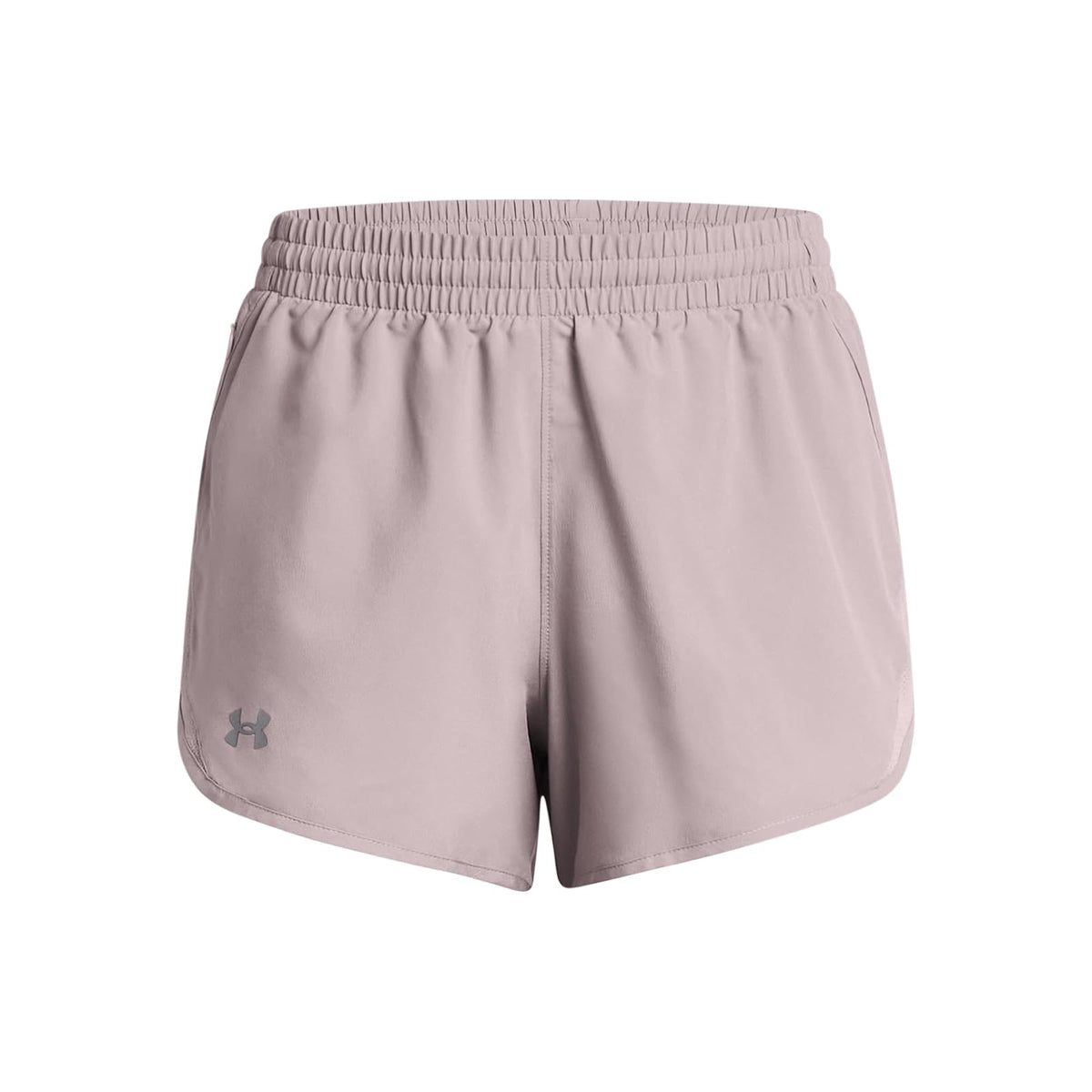 Under Armour Fly By Shorts Deportivos para Mujer - (015) Gris Tetra - Gris Tetra - Reflectante - XL