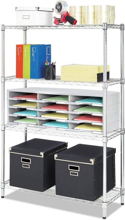 Storex Compartment Organizador para Literatura/Clasificador de Documentos