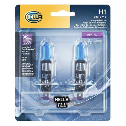 Hella H1XE-TLL Kit de 2 Focos Tipo Xenón H1 en Blíster