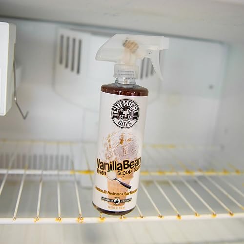 Chemical Guys Ambientador y Eliminador de Olores Vanilla Bean Fresh Scoop, 473 ml, AIR23116SW