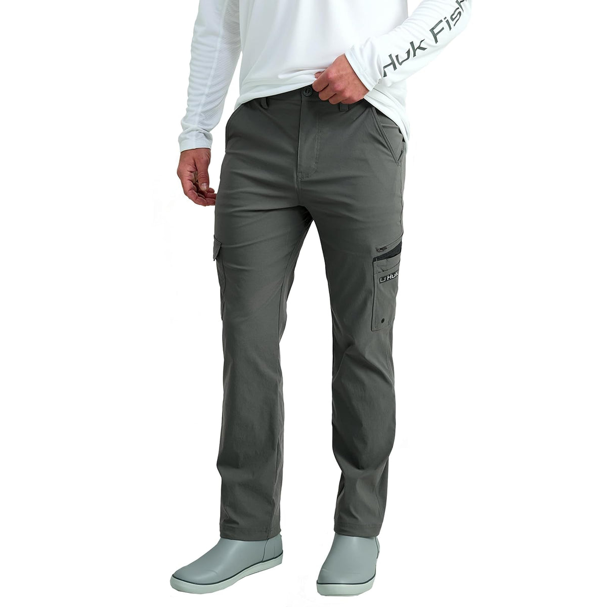 HUK Icon Pro Pant, Performance Fishing Cargo Pocket Pants Pantalones Hombre