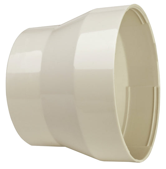 Estevez 005-4 Extractor Reductor Ducto, 5-Pg A 4-Pg, Blanco