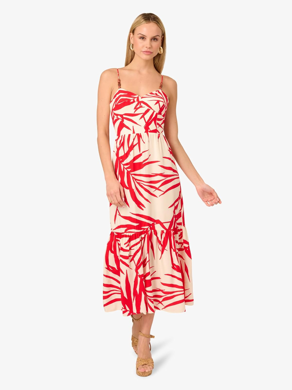 Adrianna Papell Vestido Midi Estampado VestidoMujer