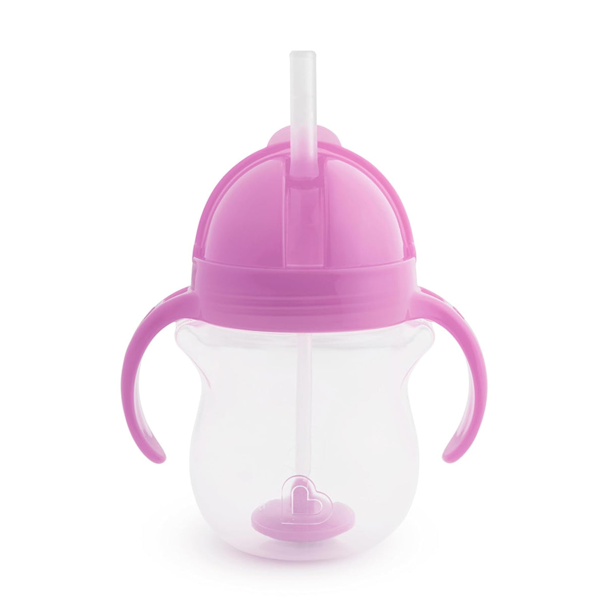 Munchkin Click Lock Vaso Entrenador con Popote, 7 Oz, Azul - Púrpura - 1 Unidad (Paquete de 1)