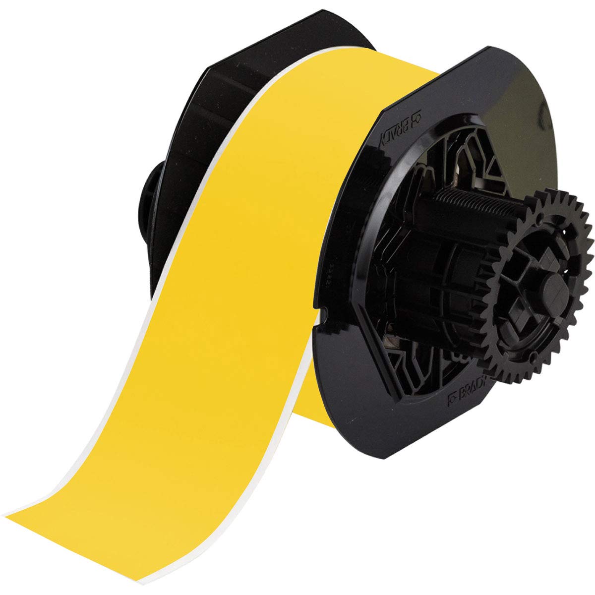 Brady B30C-2250-595-YL 100' Length x 2.250" Width, B-595 Vinyl, Yellow BBP31 Indoor/Outdoor Tape