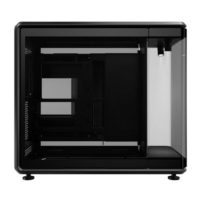 Cooler Master MasterFrame 360 Panorama Open-Frame ATX Funda para PC, vidrio templado panorámico de 3 lados, GPU Max de 430 mm, soporte de radiador de 360 mm, PCIe 5.0, soporta ventiladores de hasta 12