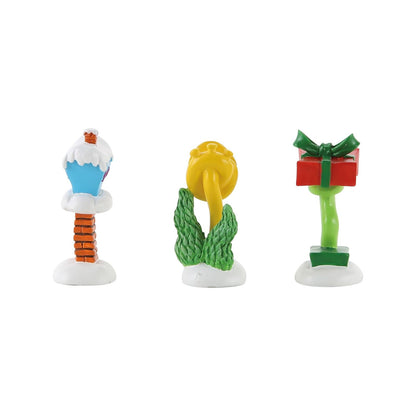 Department 56 Grinch Villages from Wornament-Ville Wacky - Accesorio para buzones de Correo, 2,9 cm
