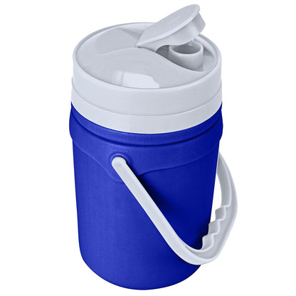 Guateplast Termo 1.5 L Poliuretano | Azul, material poliuretano, libre de BPA, mantiene bebidas frías o calientes