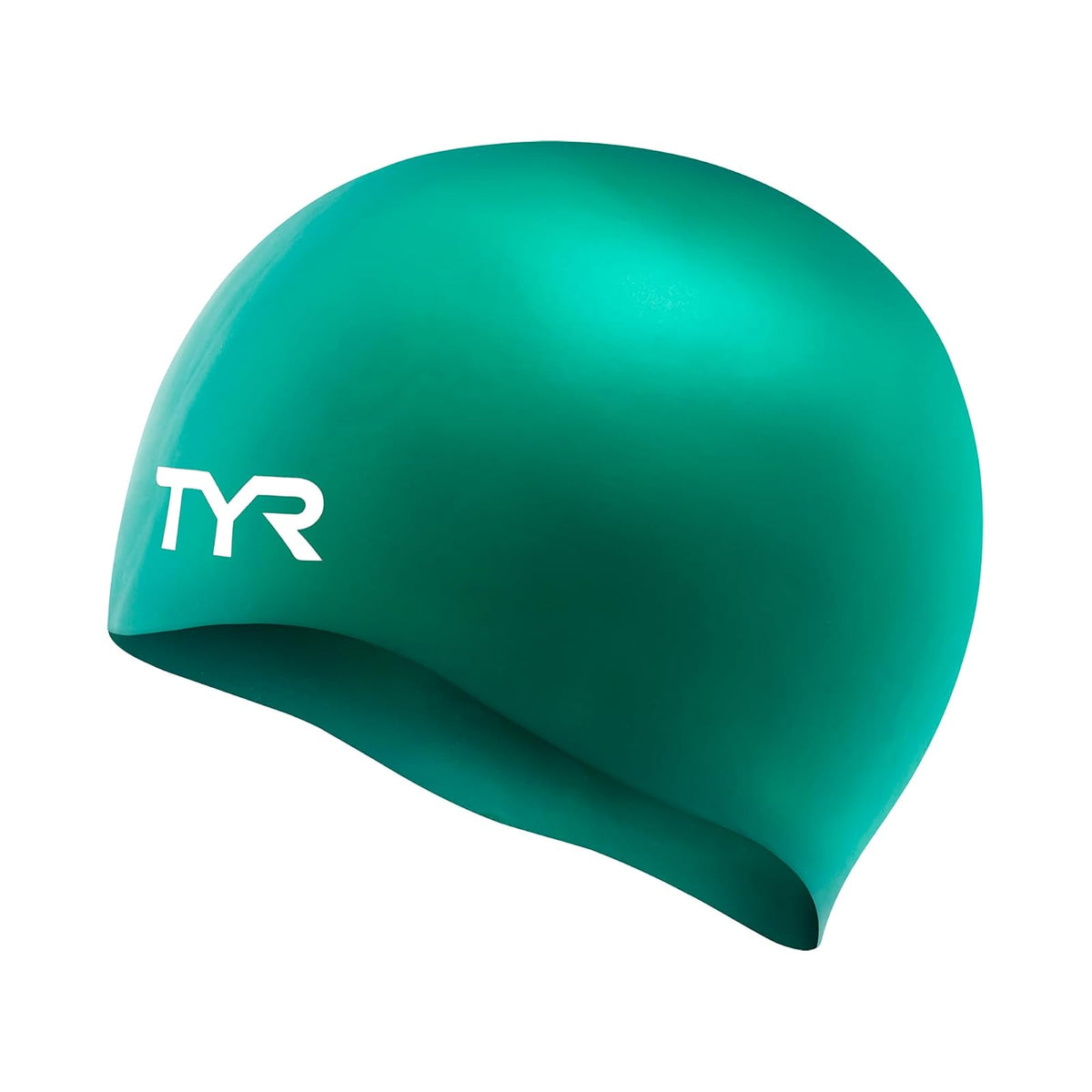 TYR - Gorro de natación Antiarrugas (Silicona) - Gorra TYR - Verde