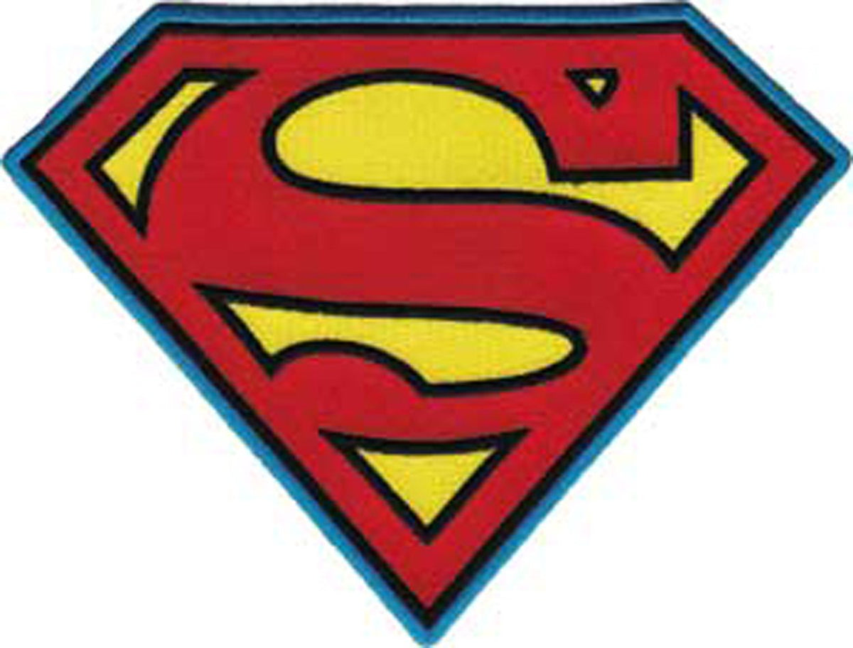 C&D Visionary DC Comics Patch, Superman Insignia 7.5 x 10 Pulgadas