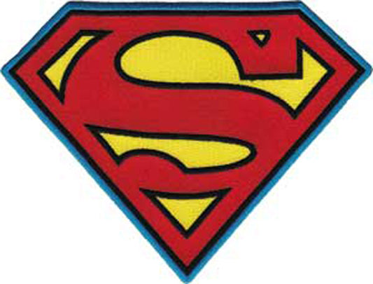 C&D Visionary DC Comics Patch, Superman Insignia 7.5 x 10 Pulgadas