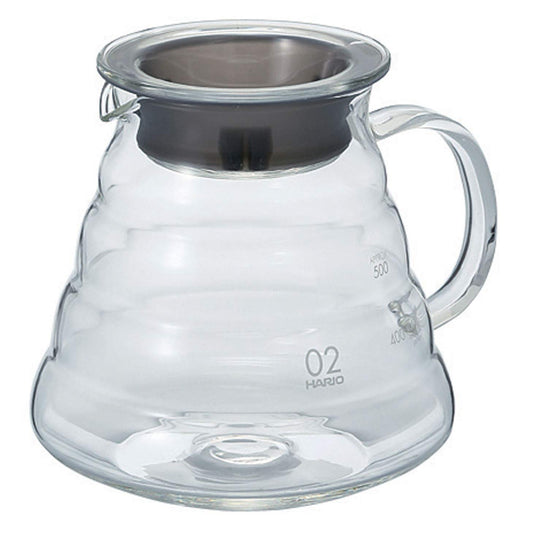 Hario V60 Range XGS-60TB Jarra para Café o Té, 600 ml, Transparente