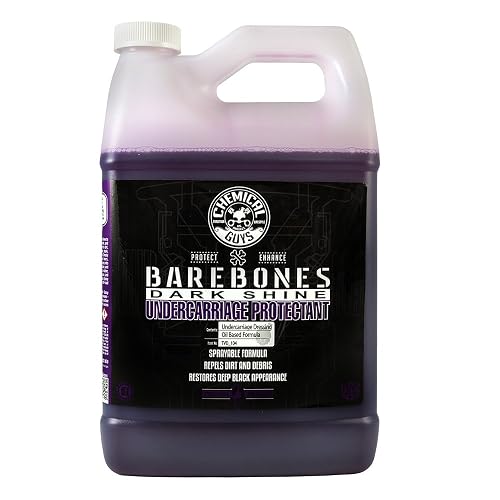 Chemical Guys Bare Bones Premium Spray Brillo Oscuro para Bajos, neumáticos y molduras, Seguro para Automóviles, Camiones, Motocicletas, vehículos recreativos y más, 3,79 L