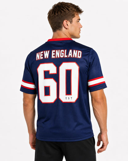 NFL Fan T-Shirt New England Patriots Azul Marino para Hombre