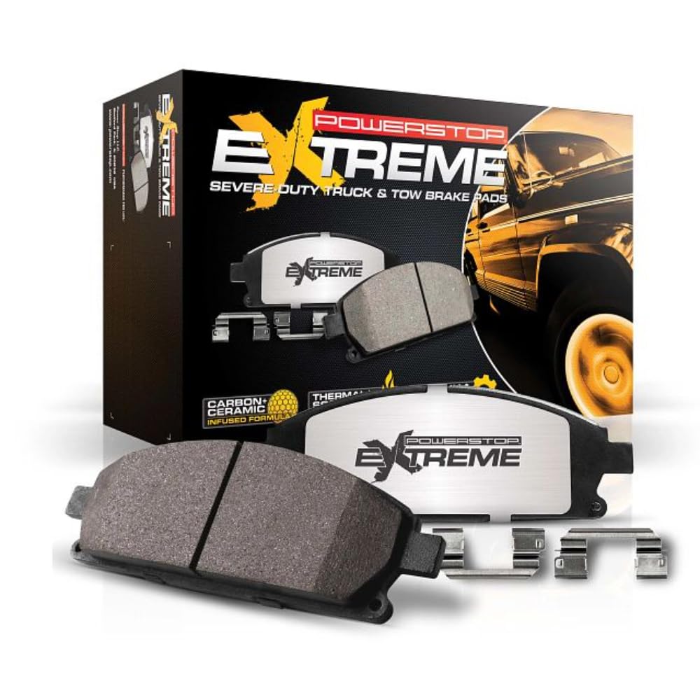 Power Stop Z17 Pastillas de Freno de Cerámica Delanteras para Toyota - Camión y remolque