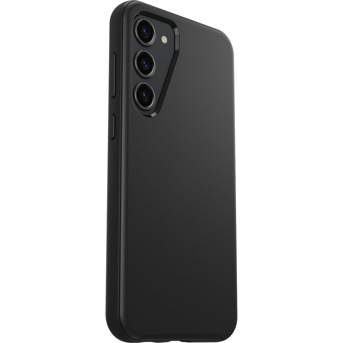 OtterBox - Funda para Galaxy S23+ Symmetry Series, Color Negro, Ultra Elegante, Compatible con Carga inalámbrica, Bordes elevados Que protegen la cámara y la visualización