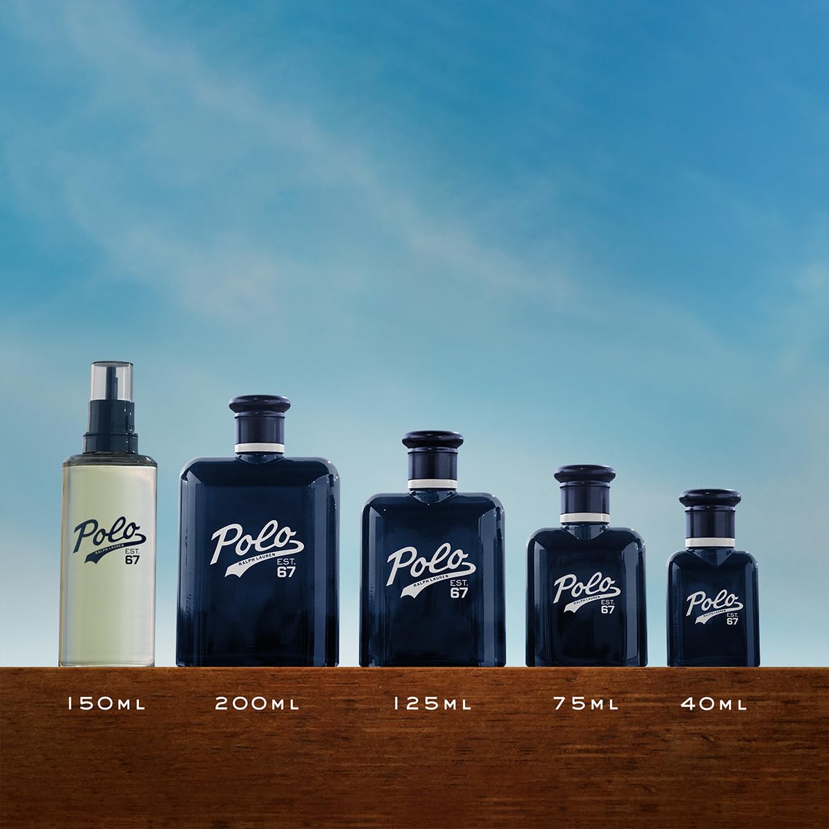 Ralph Lauren Polo 67 Eau de Toilette - Perfume para Hombre, Aroma Fresco y Amaderado con Notas de Piña, Bergamota, Fondo de Vetiver que Aporta Profundidad, Fragancia Original y Duradera