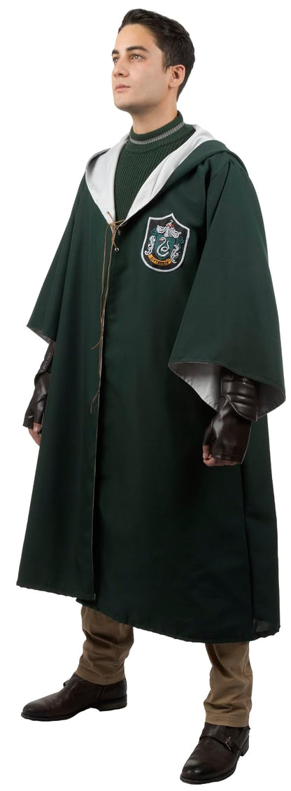 DISFRAZ QUIDDITCH SLYTHERIN, TALLA: L, Disfraz Original de Pelicula de Harry Potter, Disfraces de Magos y Deportes Ideal para Halloween y Fiestas de Disfraces