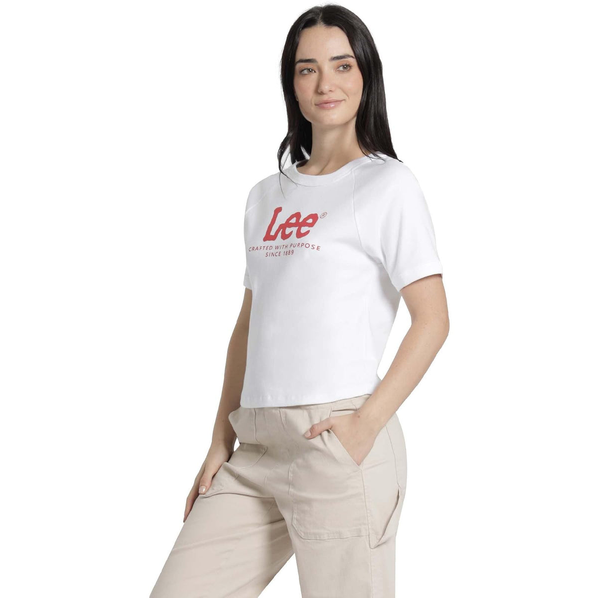 Lee Camisa Slim de Algodón para Mujer