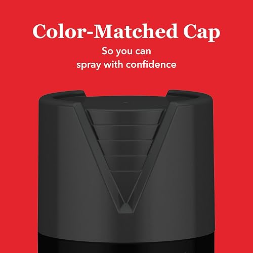 Krylon K05547007 COLORmaxx pintura en aerosol, Plano, Negro