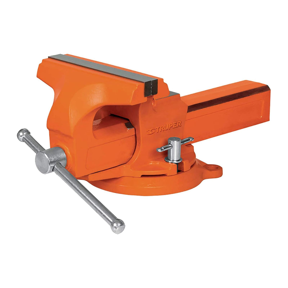 Truper TA-8-L, Tornillo de banco 8" tipo europeo de hierro nodular - 8"