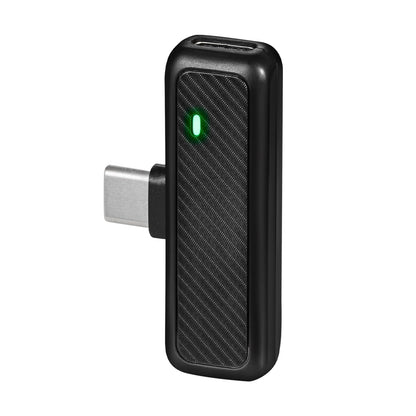Kaiser Kit de Micrófonos Tipo Lavalier Inalámbricos, Base Recargable, Receptor Tipo C, Negro, Cancelación de Ruido 12-8050