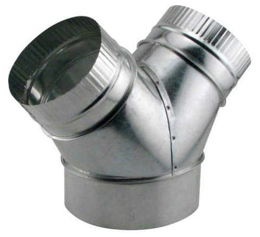 Ideal-Air 736200 Wye Branch, 8 x 8 x 8"