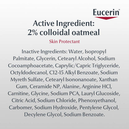 Eucerin Baby Eczema Relief Cream & Body Wash, Eczema Body Wash para bebés, botella de 13.5 onzas líquidas