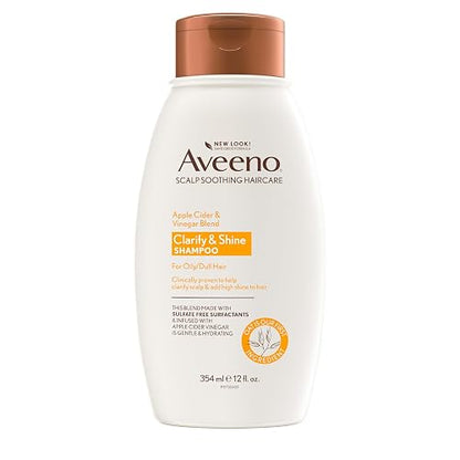 Aveeno Scalp Soothing, Champú, NA, 12 onzas