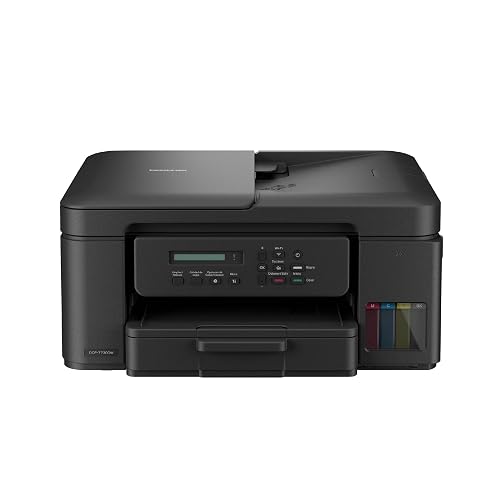 Brother Multifuncional InkBenefit Tank DCP-T730DW,Tinta Continua,Wi-Fi | Wi-Fi, Dúplex Automático, Incluye Kit de Tintas de Ultra Alto Rendimiento, Escáner y Copiadora