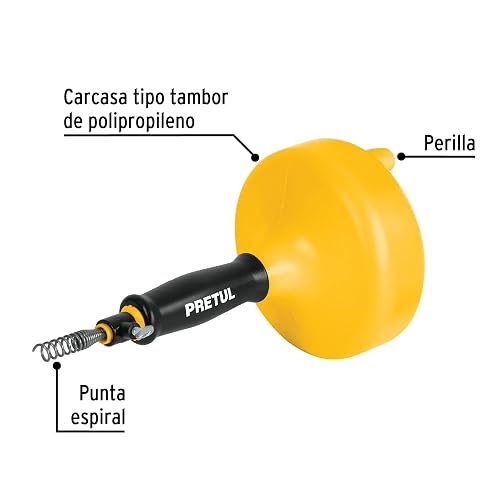 Pretul - DECA-15P, Destapacaños de 4.5m, manual