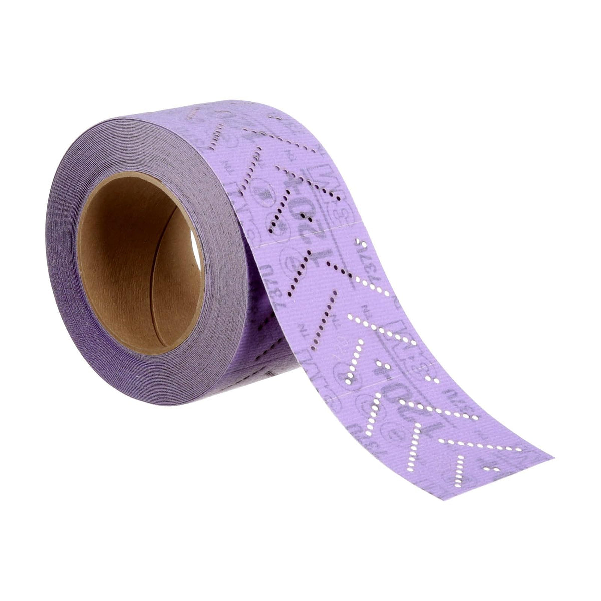 3M Rollo Hookit™ Cubitron II Clean Sanding 120+ 34444 | 1 rollo, multiorificio, para eliminación de revestimiento, reparación de cuerpo, lijado automático