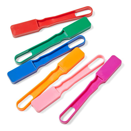 hand2mind Rainbow Magnetic Wand Set for Kids For 5-10, 8 Inch With Magnet Bar, Use For Sewing, Science Experiments, Bingo, Fridge, And Magnetic Concepts, Homeschool Supplies (Pack of 6)