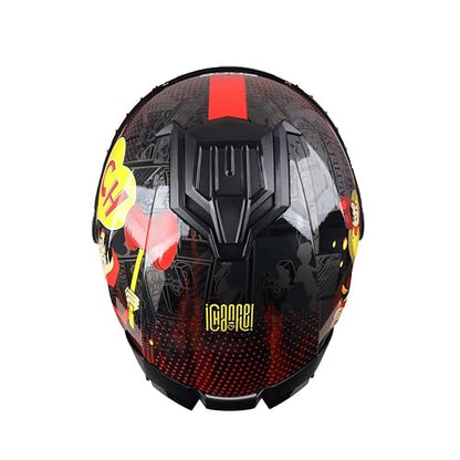 Casco Modular - Chapulin - Visor Anti Baho Motocicleta Marca Edge - Visor Doble ANTIVAHO Certificado Dot Moto - Cascos Motocross Pegatina Pegatinas Protector Mujer Hombre