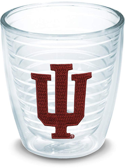 Tervis Vaso NCAA Transparente 16 oz Diseño de Universidad - Indiana Univ - 354,88ml - Transparente