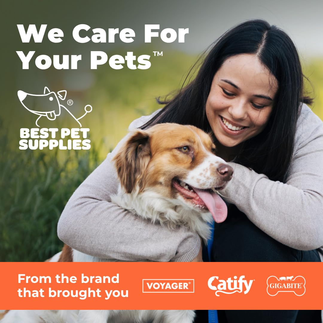Best Pet Supplies - Juguete de Piel Divertida 2 en 1 para Perro, sin Relleno, tamaño Mediano