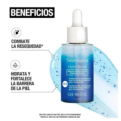 Neutrogena Hydro Boost Serum Hidratante Concentrado facial Ácido Hialurónico 30ml