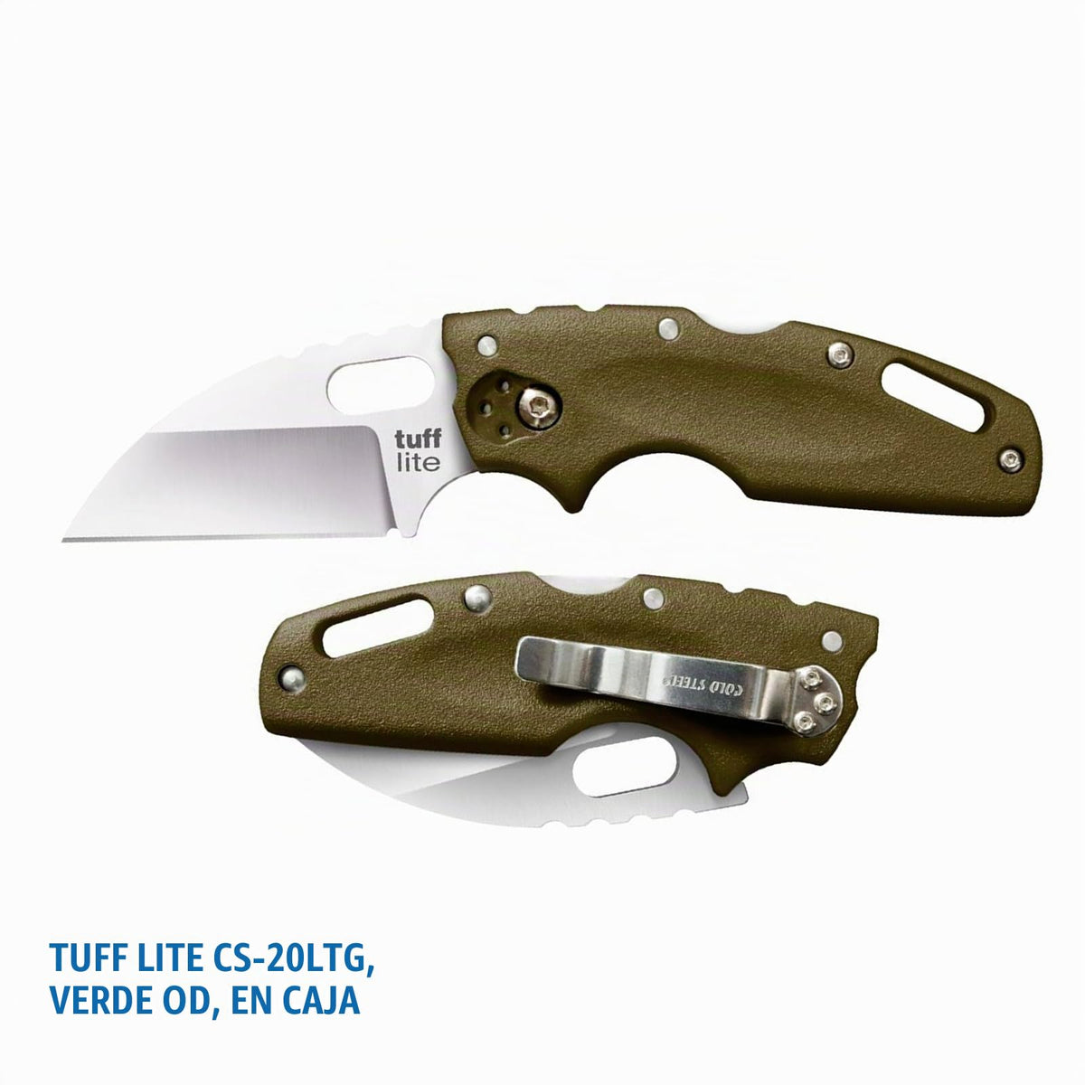 Cold Steel Tuff Lite Folder 2.5in Plain Polymer Handle