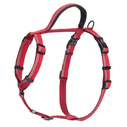 Halti Walking Harness | Ajuste Arnés Para Perros Con Cinta Reflectante, Talla Pequeña, Roja