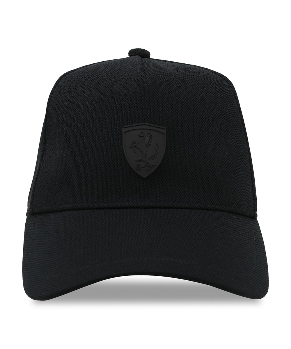 Puma Ferrari Pro Baseball Cap Gorra de béisbol Unisex Adulto - Talla Única - Negro