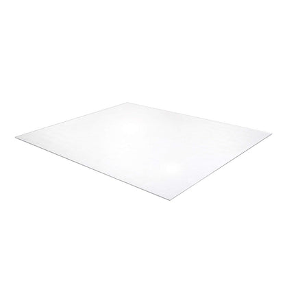 Floortex Ultimat Polycarbonate XXL Smooth Back Mat for Hard Floors, 118 x 60 Inches, Rectangular (1215030019ER), clear