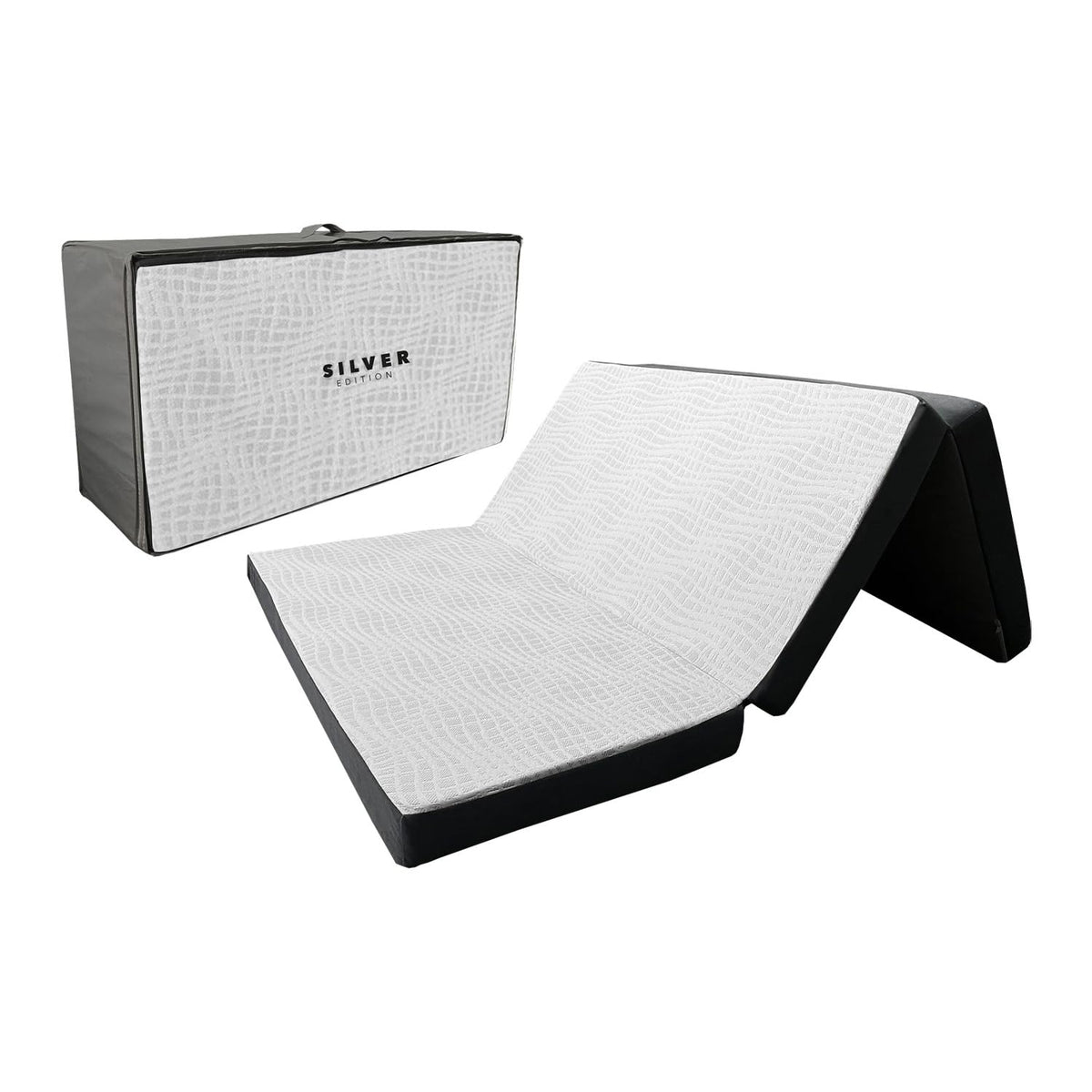 CC Espumas Colchoneta Plegable Memory Foam Silver Edition - Matrimonial