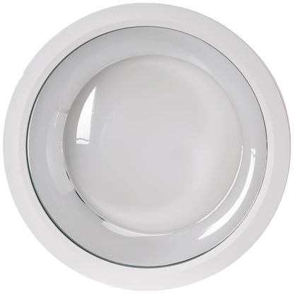 Tecnolite Lámpara Plafón LED de Sobreponer 35 W, Luz Blanca Configurable, IP65, IK08, Interior y Exterior, LED integrado