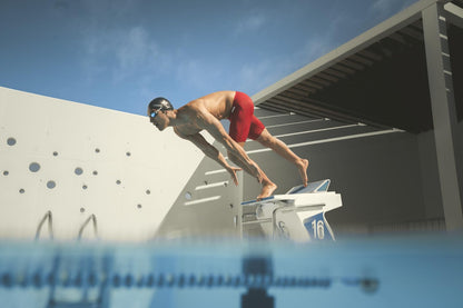 Arena Traje de baño sólido Team Core Poly Swim Jammer Racing para Hombre Bañadores para Hombre