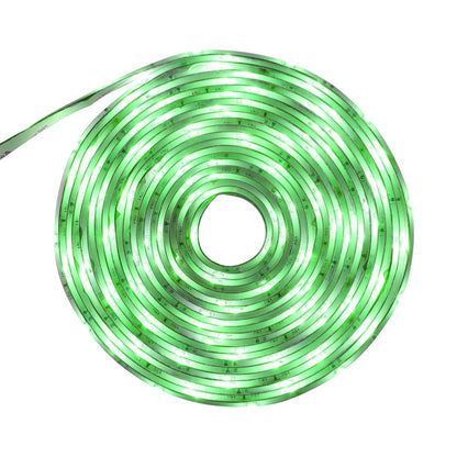 Tecnolite - Tira LED 5 Metros 12 W Luz Verde, Interiores, Plug and Play, No atenuable, Recortable