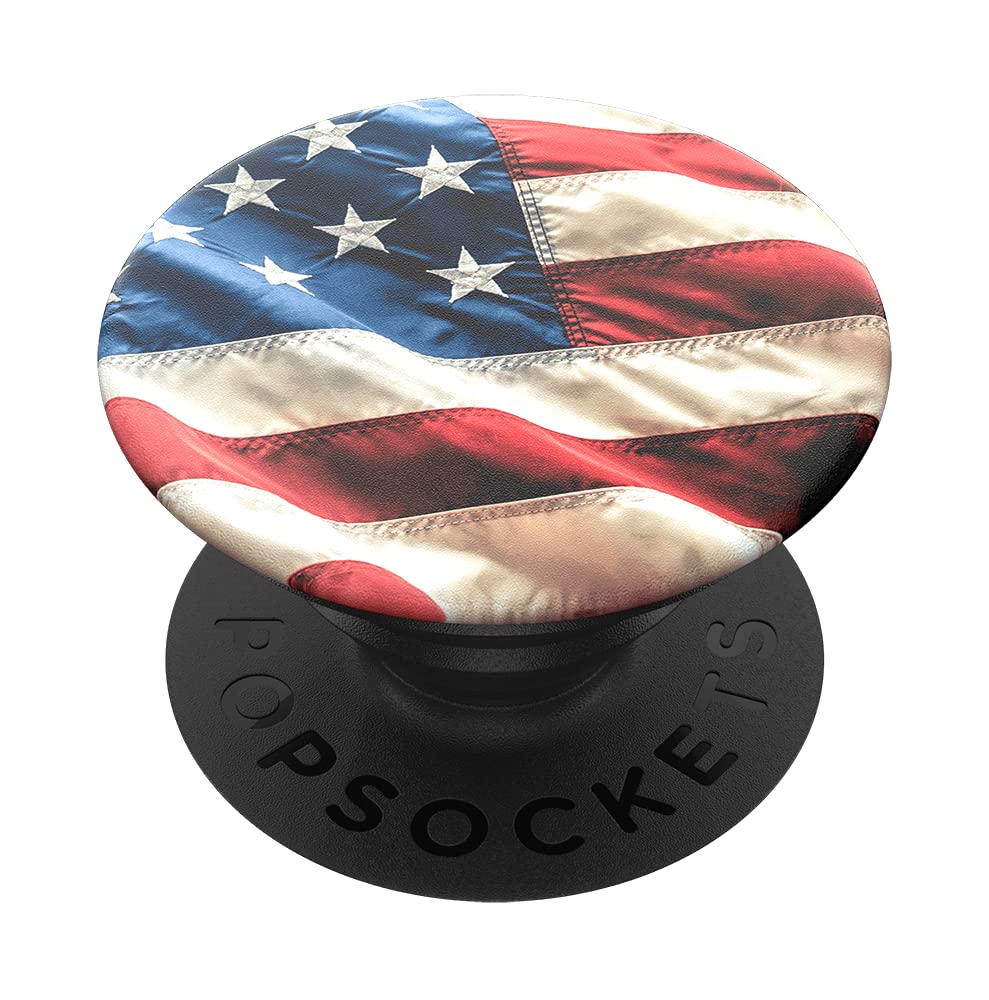 PopSockets PopGrip Empuñadura y Soporte para Celular - Oh Say Can You See - 1.5"