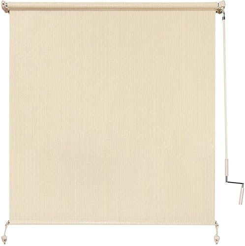 Coolaroo 462161 Persiana Enrollable, 4 x 8 pies, Guijarro
