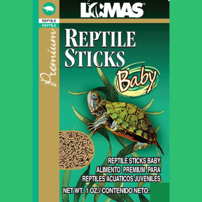 Lomas Reptile Sticks Baby 1.5 kg Alimento para Reptiles Acuáticos y Anfibios